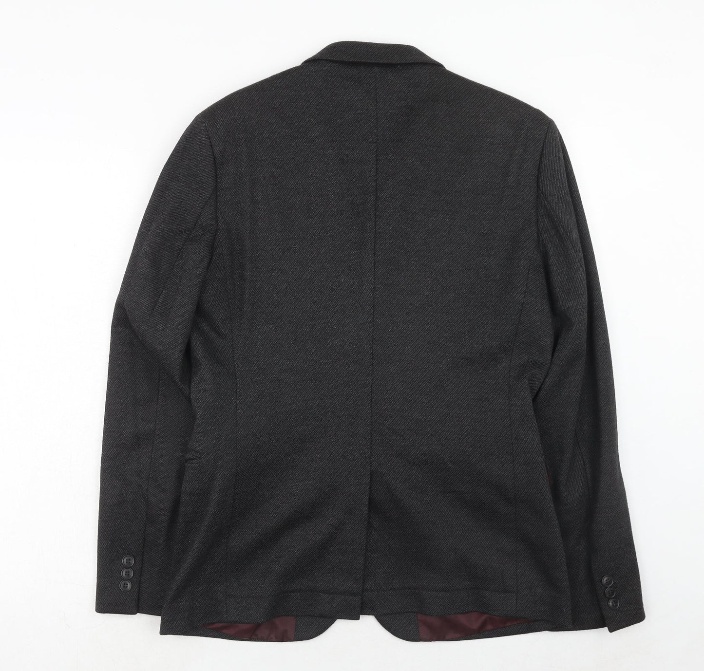 Mens UK Size 38 H&M Regular Black Suit Jacket