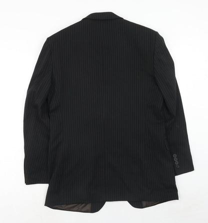 Mens UK Size 38 Taylor & Reece Regular Black Suit Jacket
