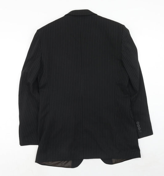 Mens UK Size 38 Taylor & Reece Regular Black Suit Jacket