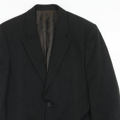 Mens UK Size 38 Taylor & Reece Regular Black Suit Jacket