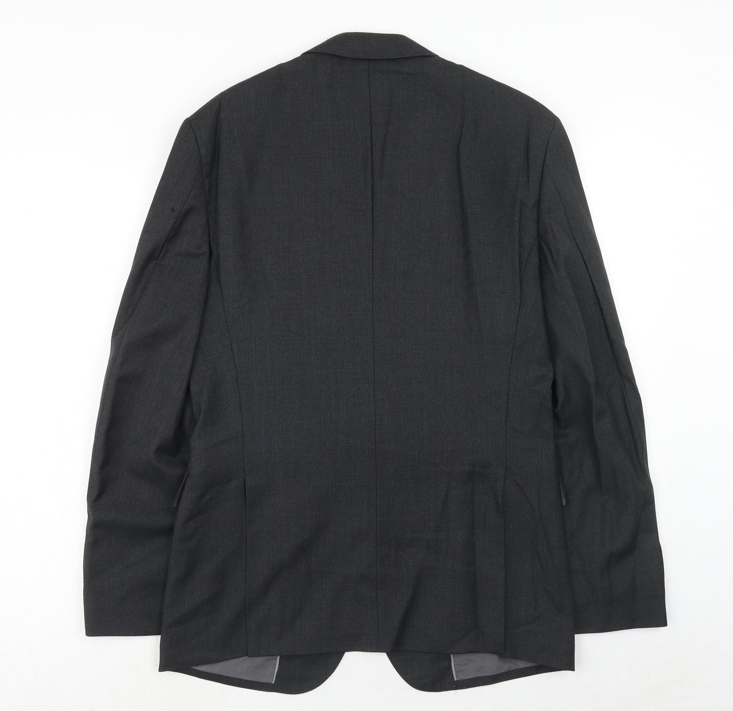Sportscraft Mens Grey Wool Jacket Suit Jacket Size 38 Regular