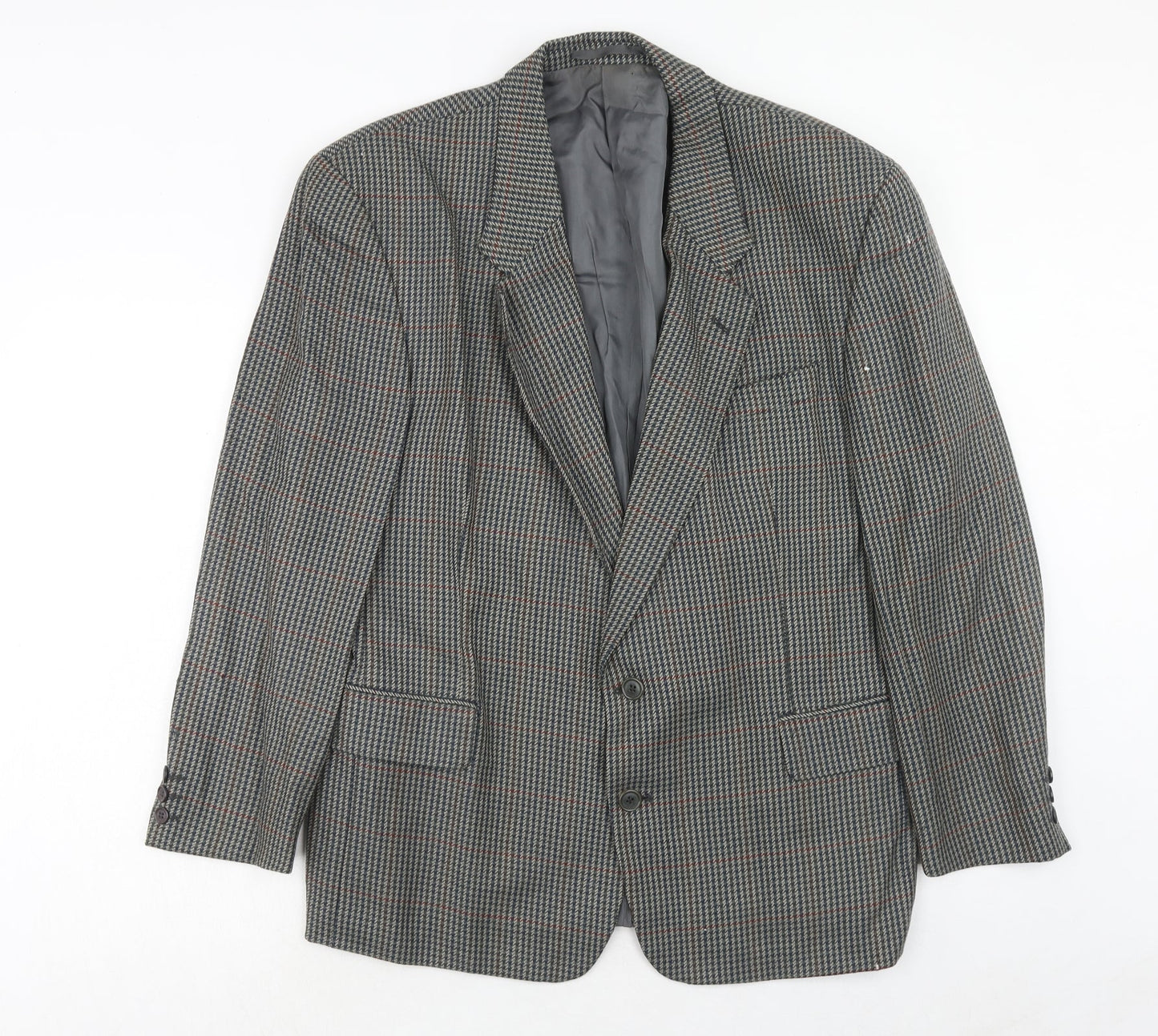 Mens UK Size 42 Burton Regular Grey Suit Jacket