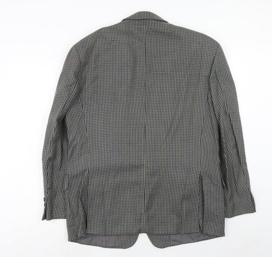 Mens UK Size 42 Burton Regular Grey Suit Jacket