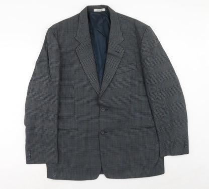 Mens UK Size 42 Berkertex Regular Blue Suit Jacket