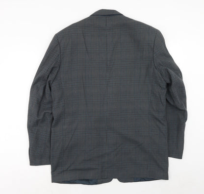 Mens UK Size 42 Berkertex Regular Blue Suit Jacket