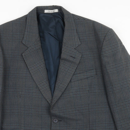 Mens UK Size 42 Berkertex Regular Blue Suit Jacket