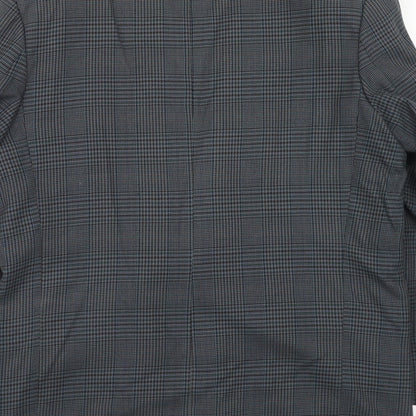 Mens UK Size 42 Berkertex Regular Blue Suit Jacket