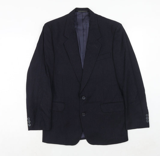 Mens UK Size 36 BHS Regular Blue Suit Jacket