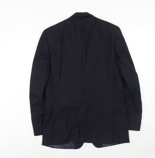 Mens UK Size 36 BHS Regular Blue Suit Jacket