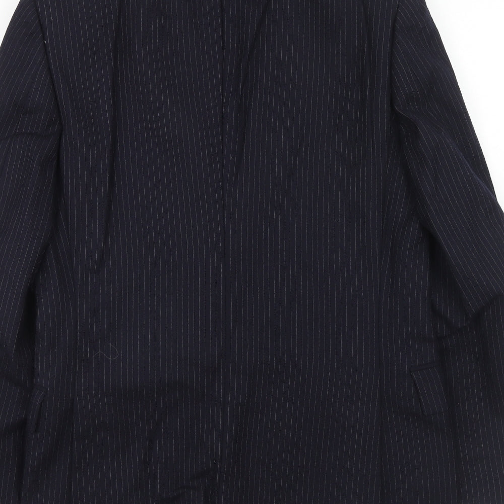 Mens UK Size 36 BHS Regular Blue Suit Jacket