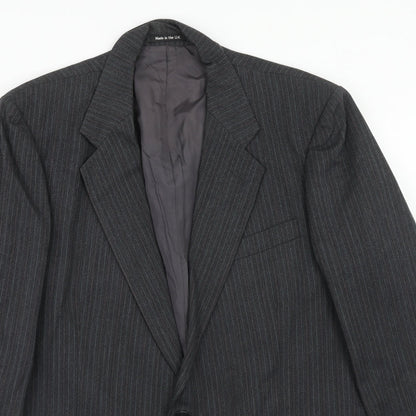 Mens UK Size 42 St.Michael Regular Grey Suit Jacket
