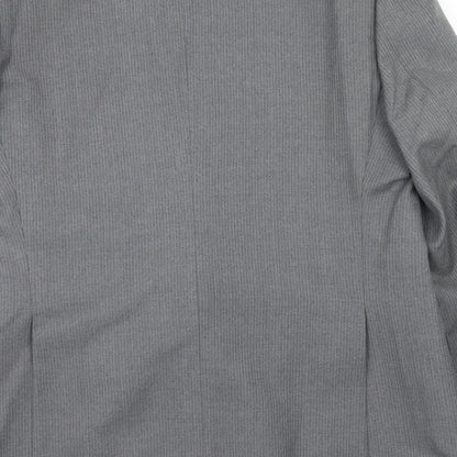 Chatsworth Mens Grey Wool Jacket Suit Jacket Size 42 Regular