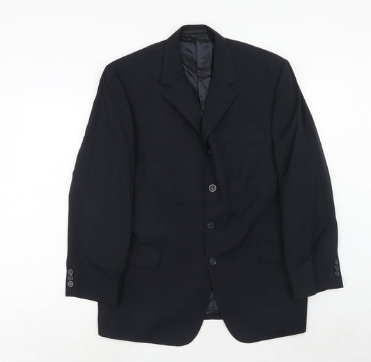 Mens UK Size 42 Tom english Regular Blue Suit Jacket