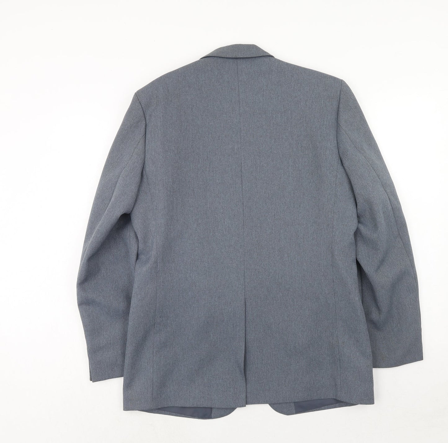 Mens UK Size 40 Greenwoods Regular Blue Suit Jacket