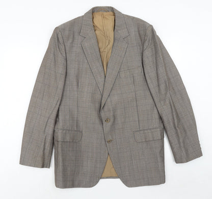 Mens UK Size 40 maenson Regular Brown Suit Jacket