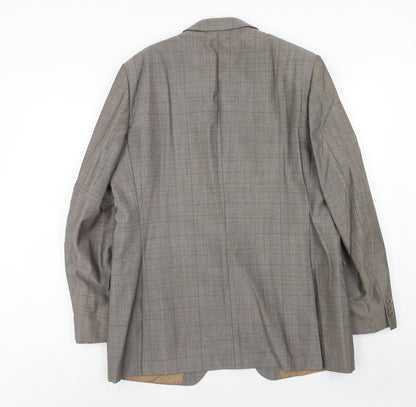 Mens UK Size 40 maenson Regular Brown Suit Jacket