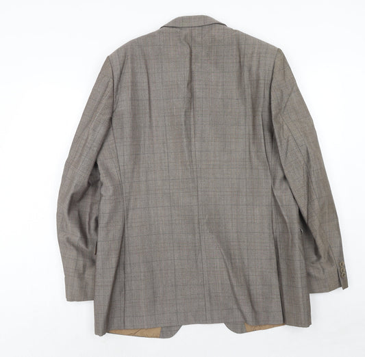 Mens UK Size 40 maenson Regular Brown Suit Jacket
