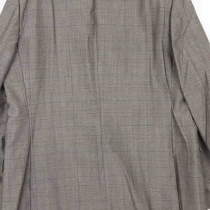 Mens UK Size 40 maenson Regular Brown Suit Jacket