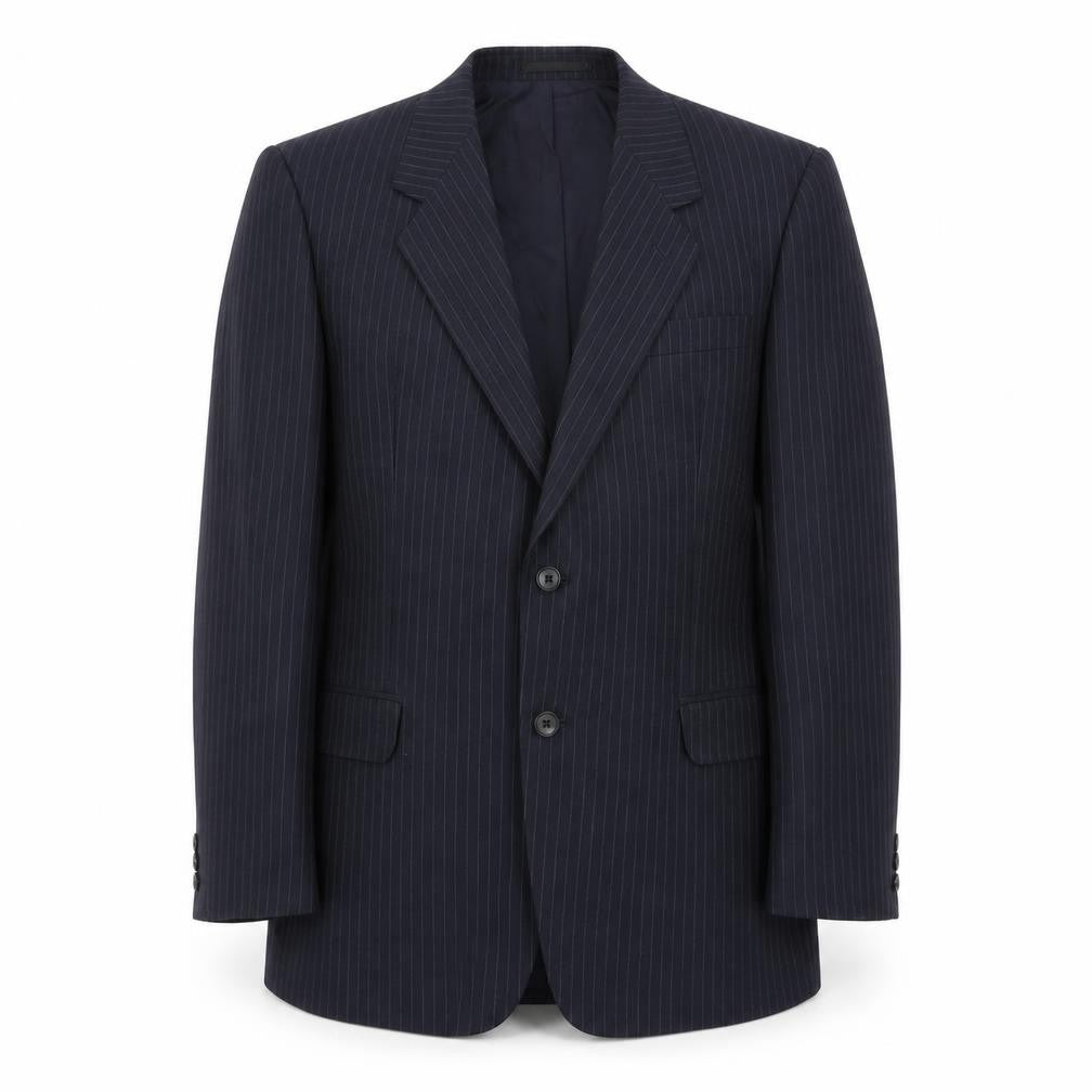 Mens UK Size 44 C&A Regular Blue Suit Jacket