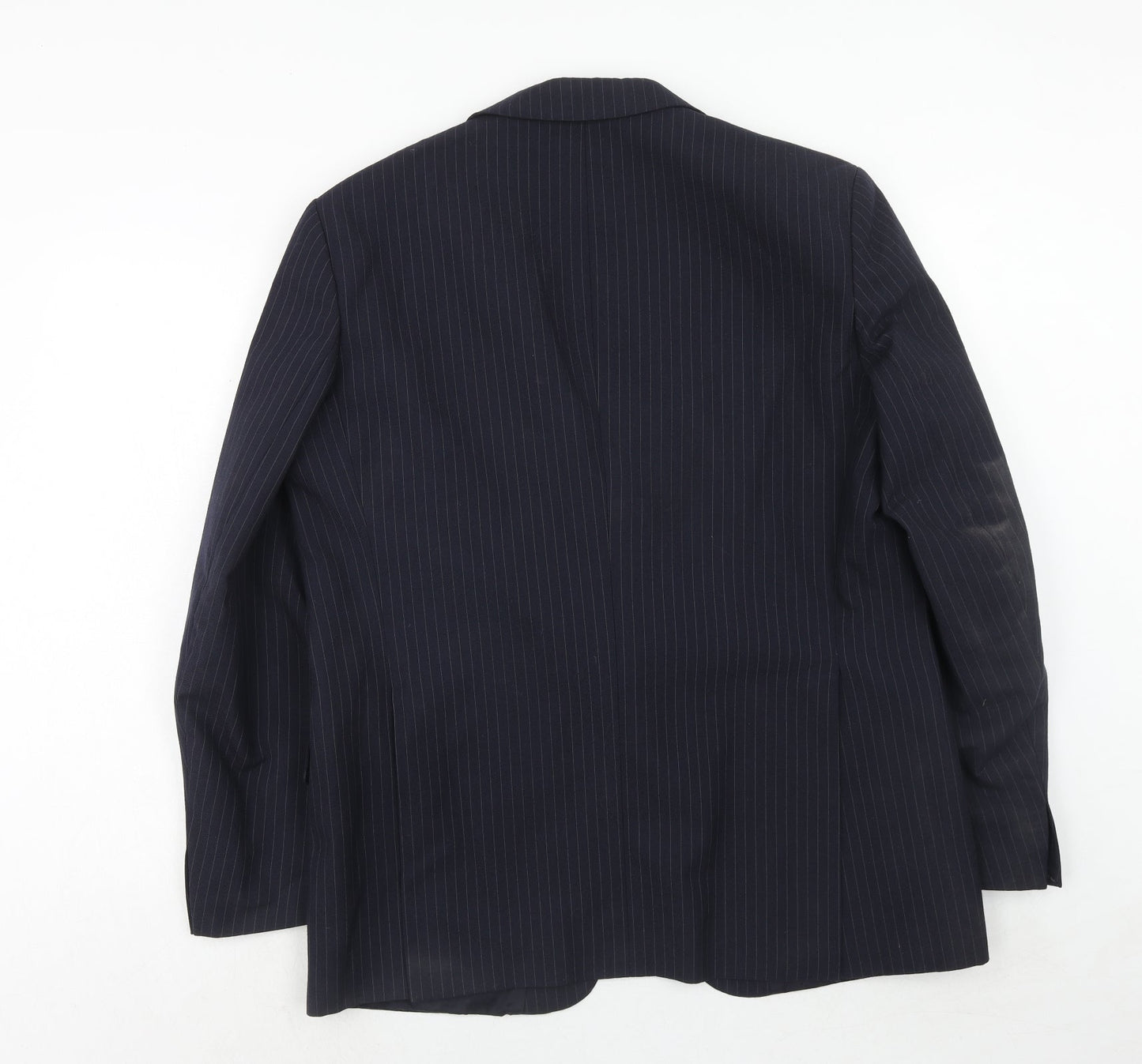 Mens UK Size 44 C&A Regular Blue Suit Jacket