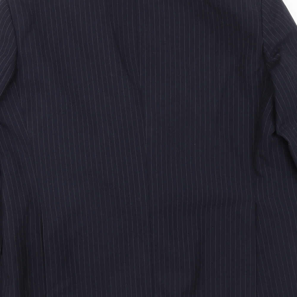 Mens UK Size 44 C&A Regular Blue Suit Jacket