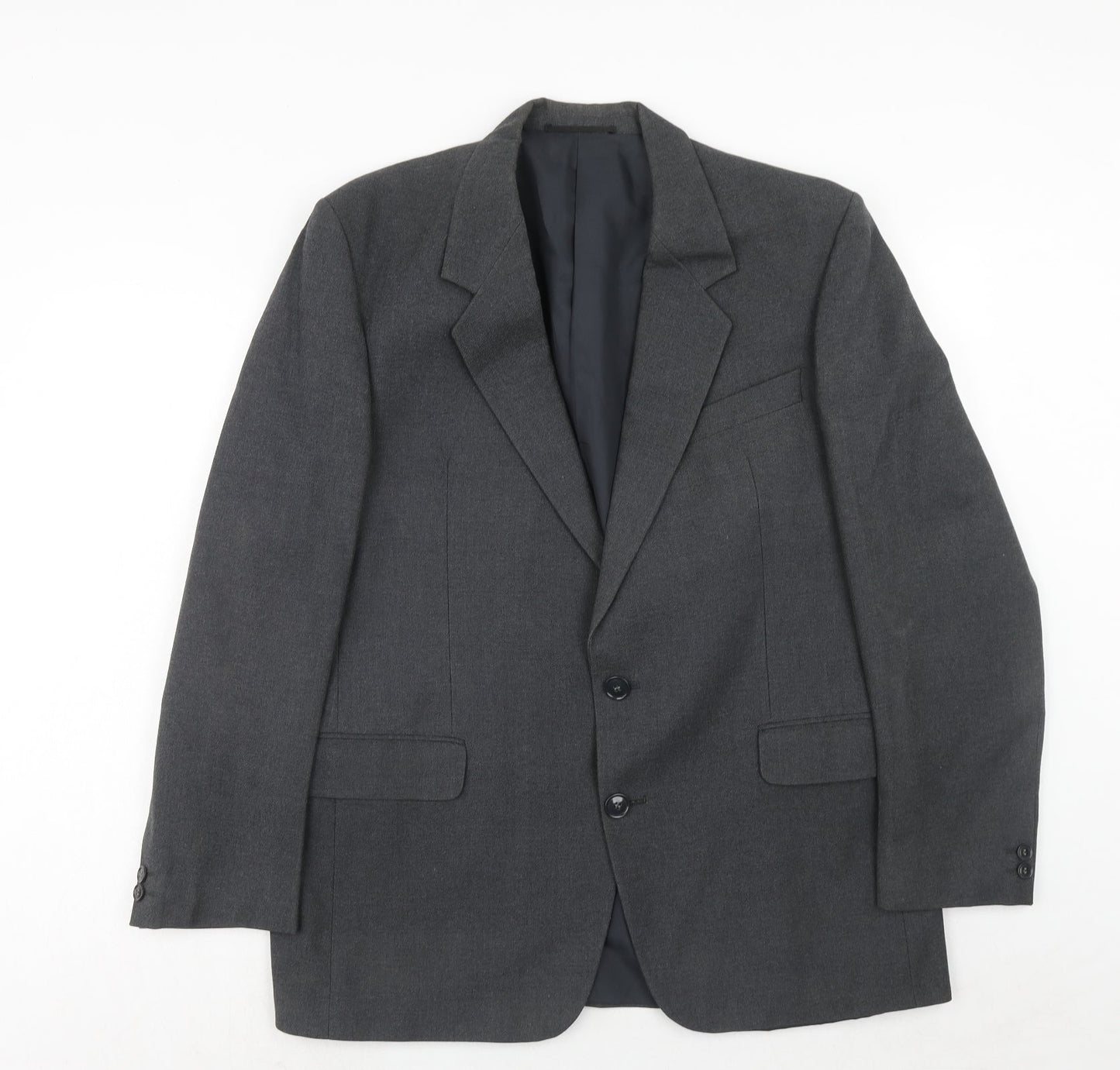 Mens UK Size 40 Hornes Regular Grey Suit Jacket