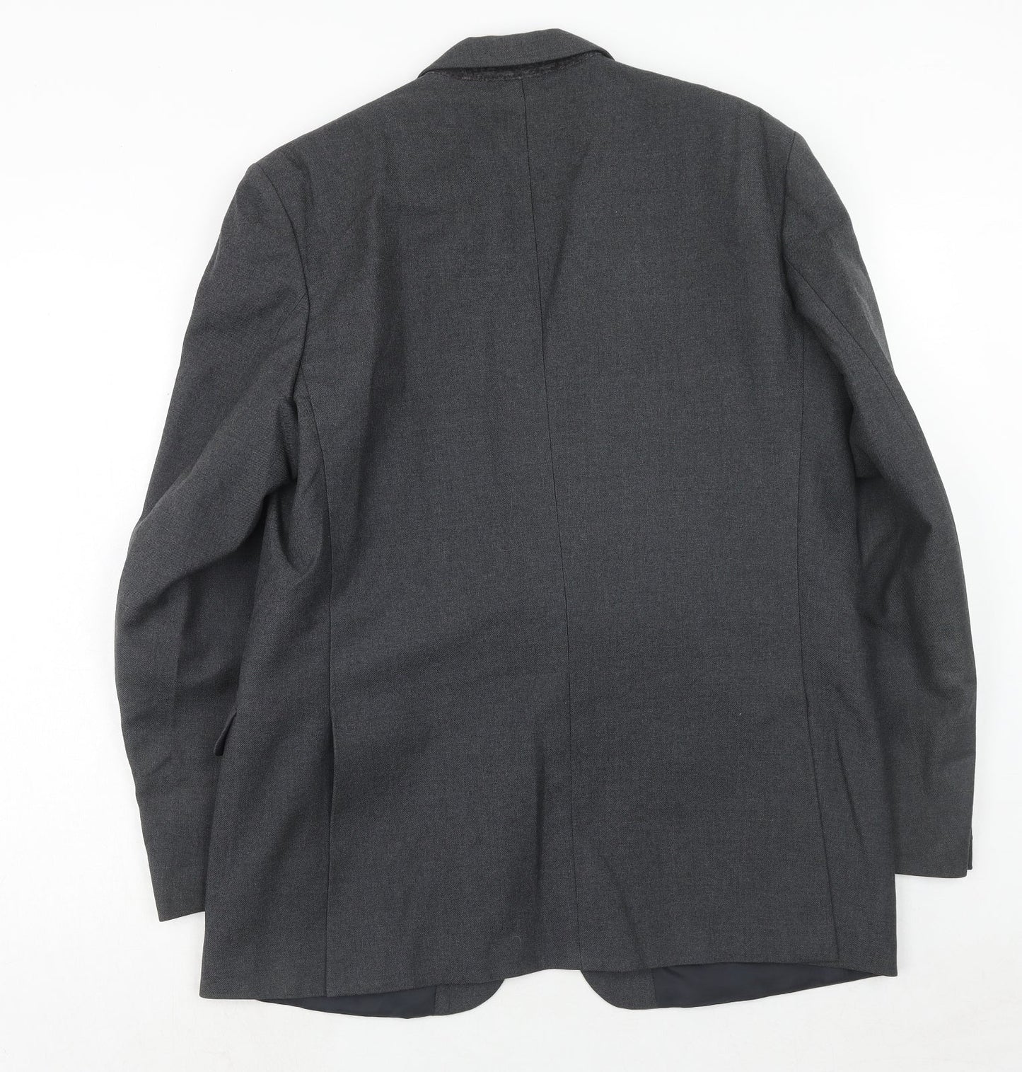 Mens UK Size 40 Hornes Regular Grey Suit Jacket