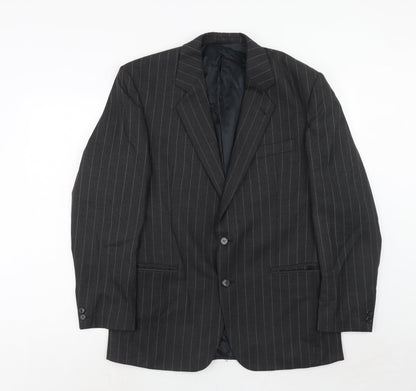 Mens UK Size 40 Periscope Regular Grey Suit Jacket