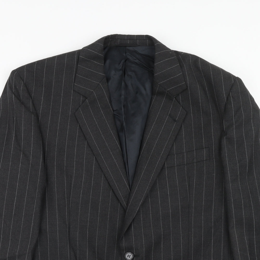 Mens UK Size 40 Periscope Regular Grey Suit Jacket
