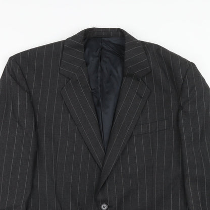 Mens UK Size 40 Periscope Regular Grey Suit Jacket