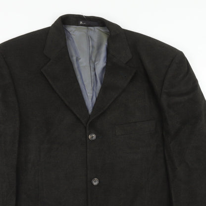 Mens UK Size 42 BHS Regular Brown Suit Jacket