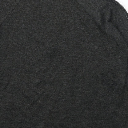 West Rock Mens Grey Cotton Pullover Sweatshirt Size M
