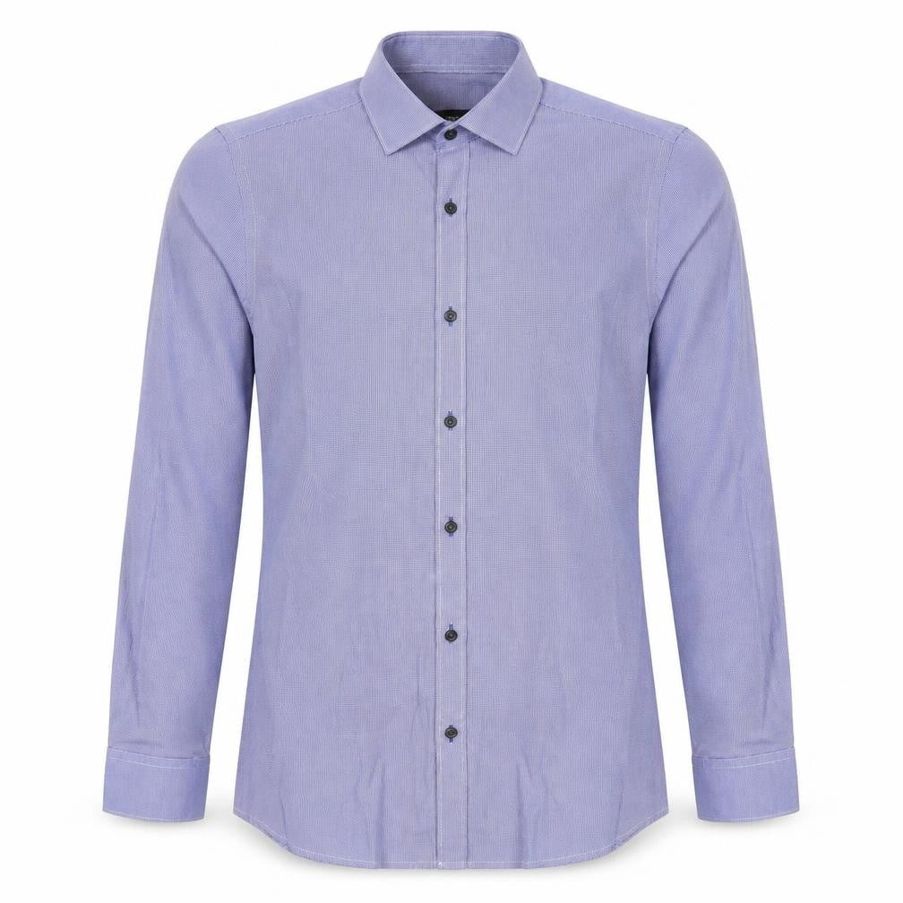 Mens UK Collar Size 14.5 NEXT Smart Blue  Dress Shirt