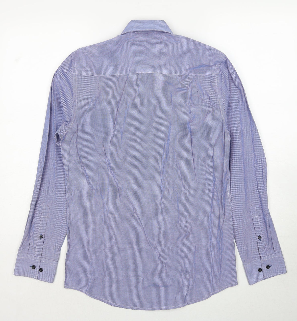 Mens UK Collar Size 14.5 NEXT Smart Blue  Dress Shirt
