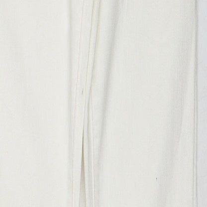 Nougat Womens Ivory Cotton Straight Jeans Size 27 in Regular Zip