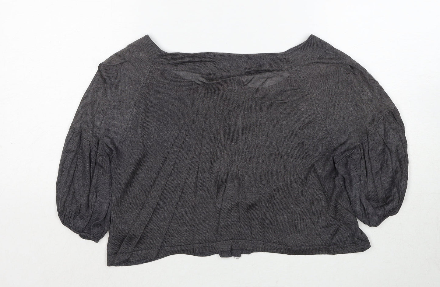 Womens UK Size 12 Monsoon Grey Cardigan Jumper