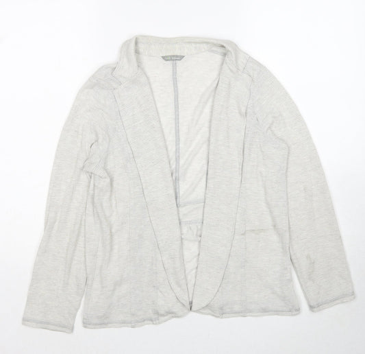 Womens UK Size 16 Marks and Spencer Grey Cardigan Jumper