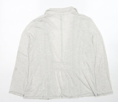 Womens UK Size 16 Marks and Spencer Grey Cardigan Jumper