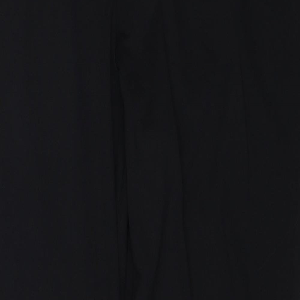 Womens UK Size 12 Marks and Spencer Regular Fit  Black Trousers