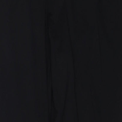 Womens UK Size 12 Marks and Spencer Regular Fit  Black Trousers