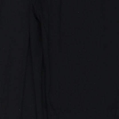 Womens UK Size 12 Marks and Spencer Regular Fit  Black Trousers