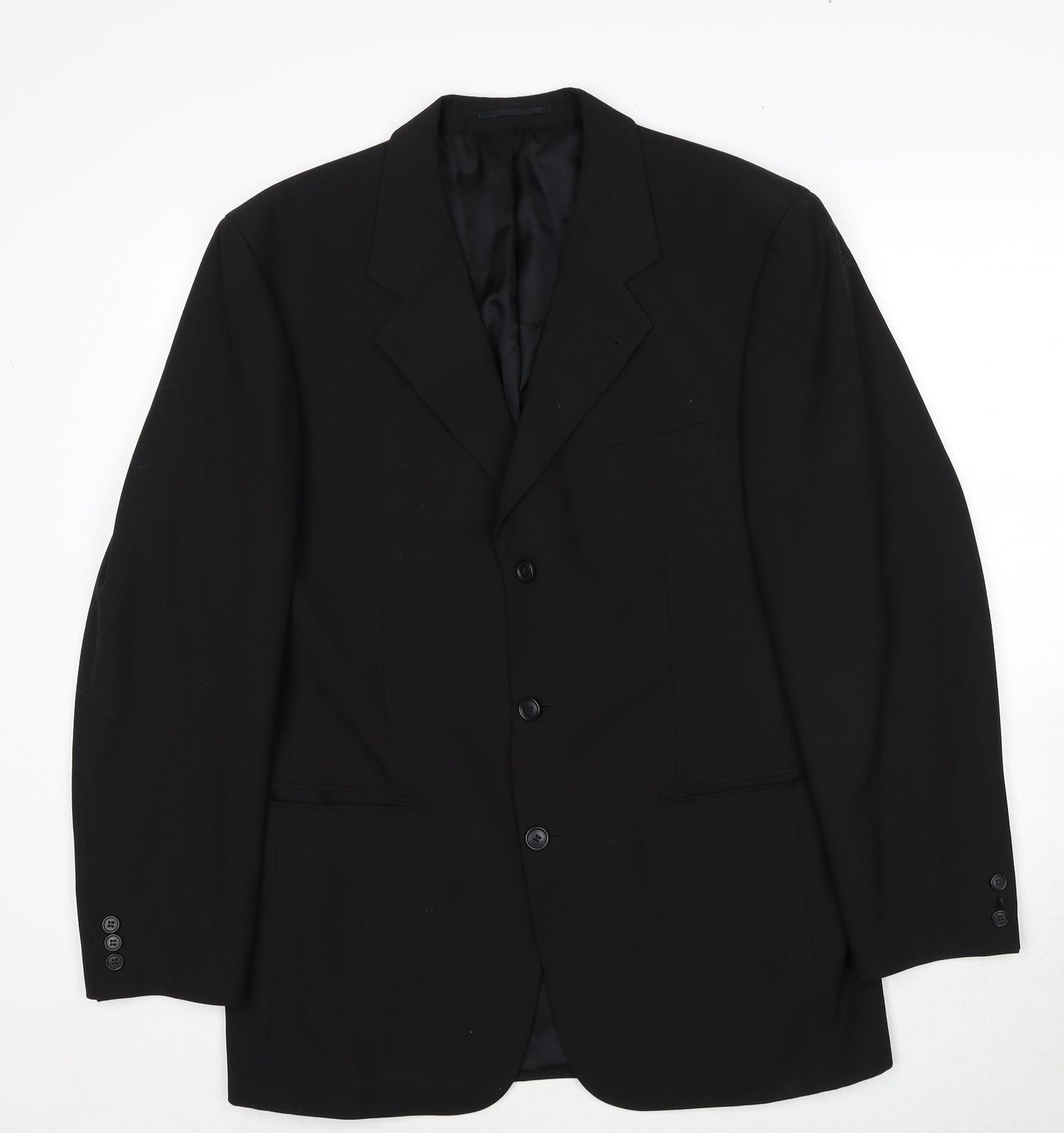 Mens UK Size 40 Copperstone Regular Black Suit Jacket