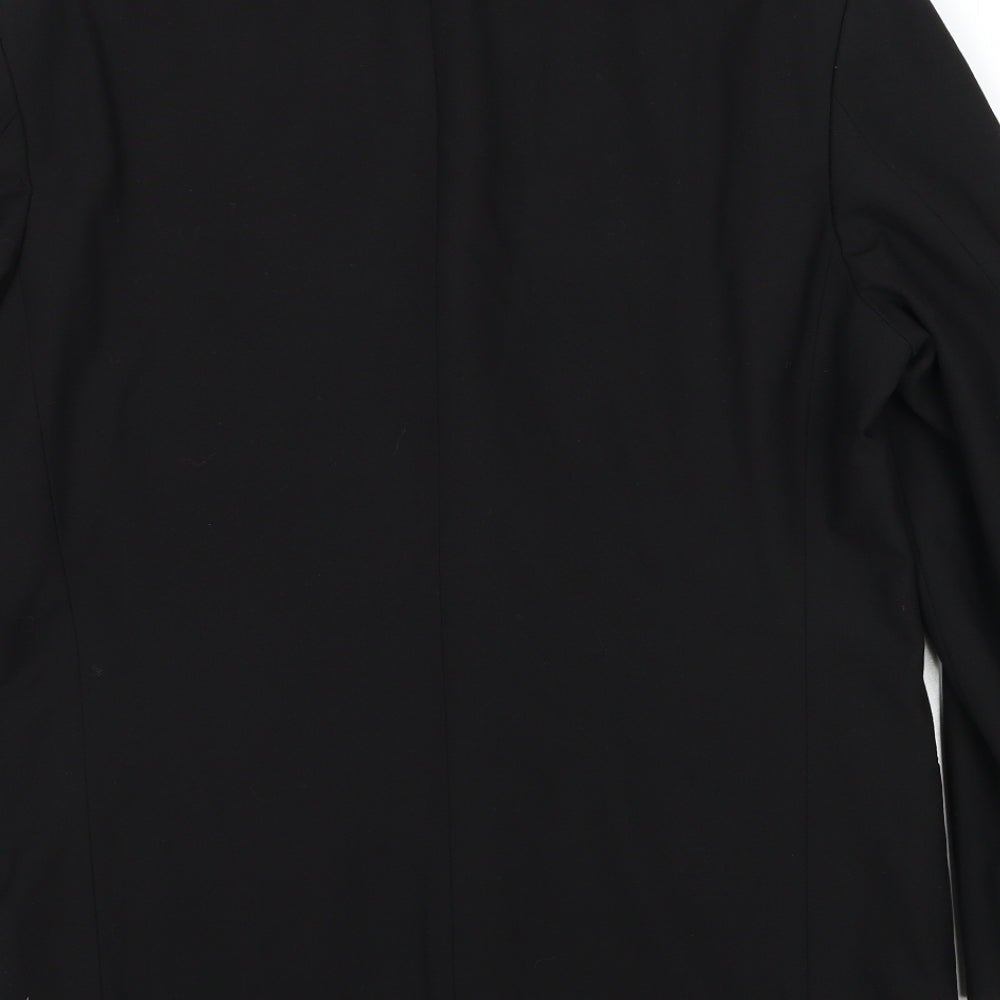 Mens UK Size 40 Copperstone Regular Black Suit Jacket