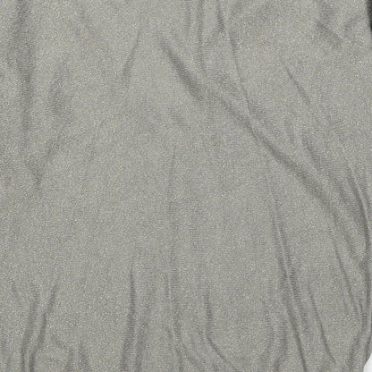 Womens UK Size 10 Topshop Grey Pullover Jumper
