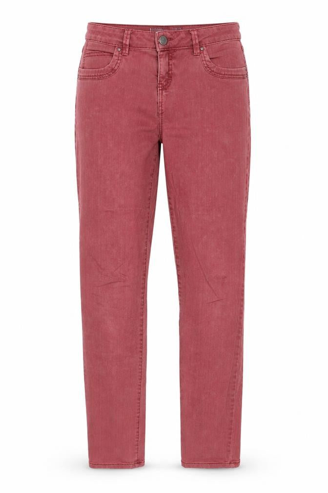 Womens UK Size 12 EDC Regular Fit Straight Pink Jeans