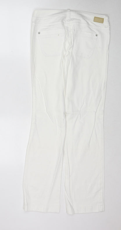 Womens UK Size 29 in Esprit Regular Fit Straight White Jeans