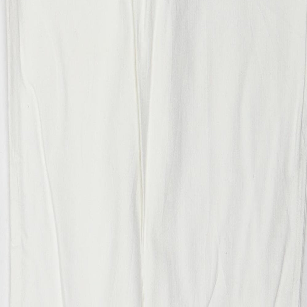 Womens UK Size 29 in Esprit Regular Fit Straight White Jeans