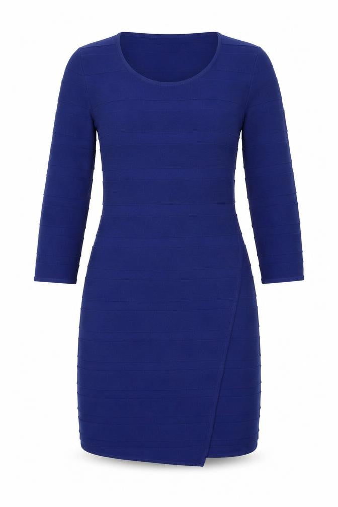 Great Plains Womens Blue Viscose A-Line Size S Round Neck Pullover