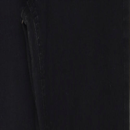 Marks and Spencer Womens Black Cotton Jegging Jeans Size 8 Regular