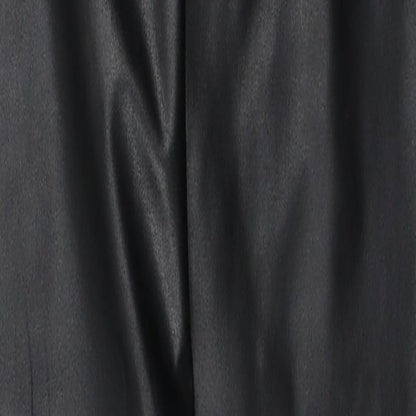 PRETTYLITTLETHING Womens Black Polyester Chino Leggings Size 4